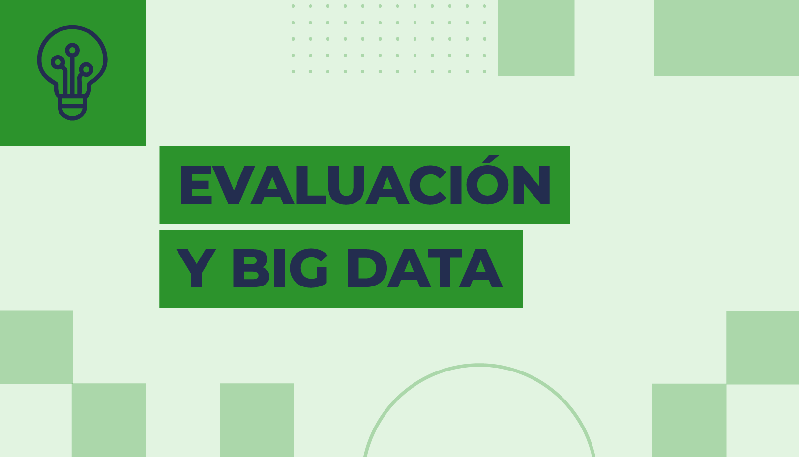 Evaluación y Big Data